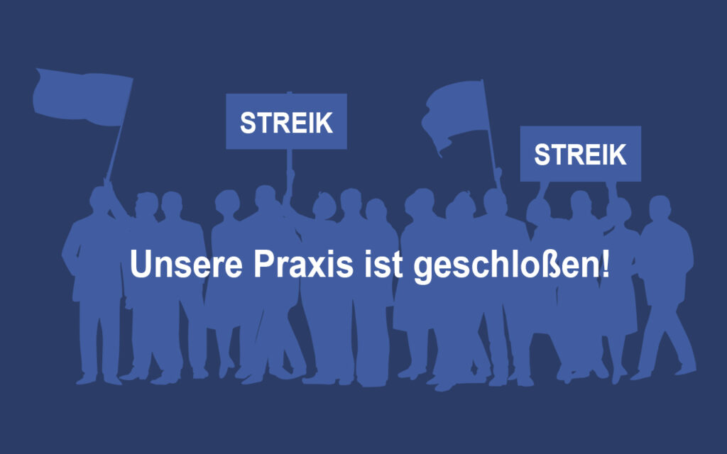 Wir sind am 18.1.2023 im Streik und kämpfen für den Erhalt einer guten ambulanten medizinischen Versorgung.